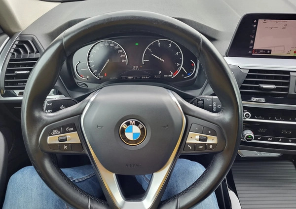 BMW X3 cena 149900 przebieg: 128000, rok produkcji 2021 z Łazy małe 154
